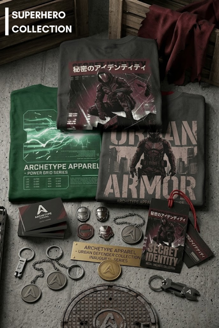 Superhero Streetwear Tees