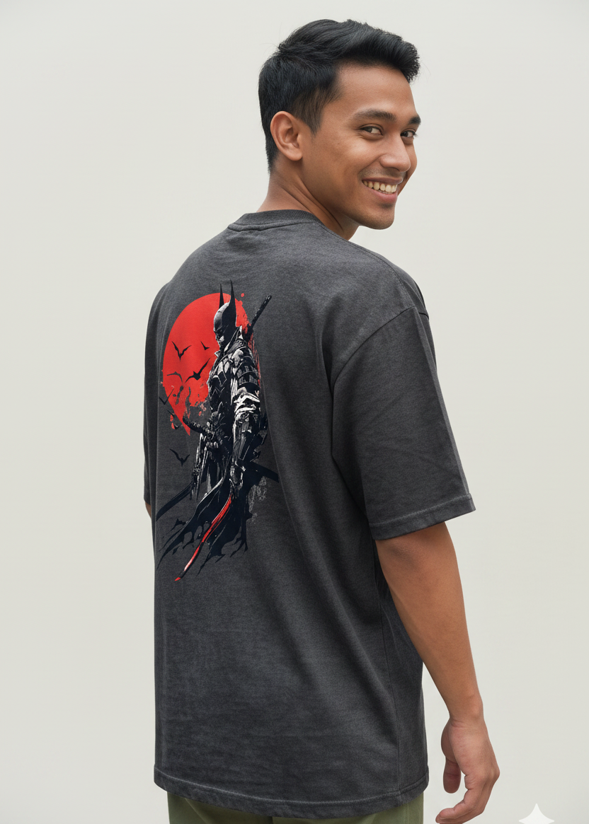 wyi batman back print tshirt
