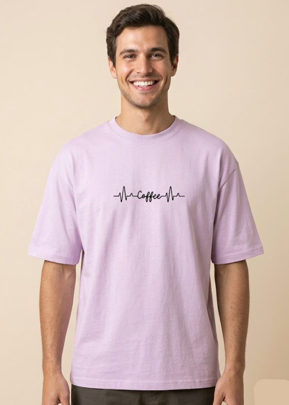 wyi lavendar oversize tshirt