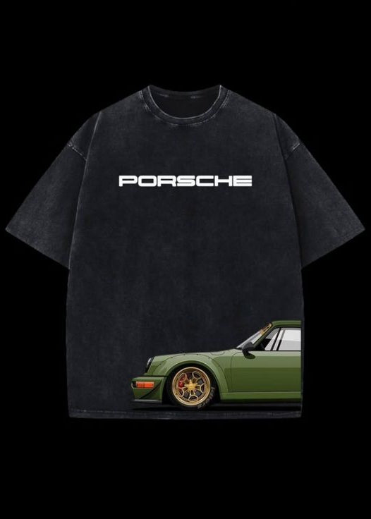wyi acid wash porshe print