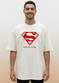 wyi superman offwhite tshirt